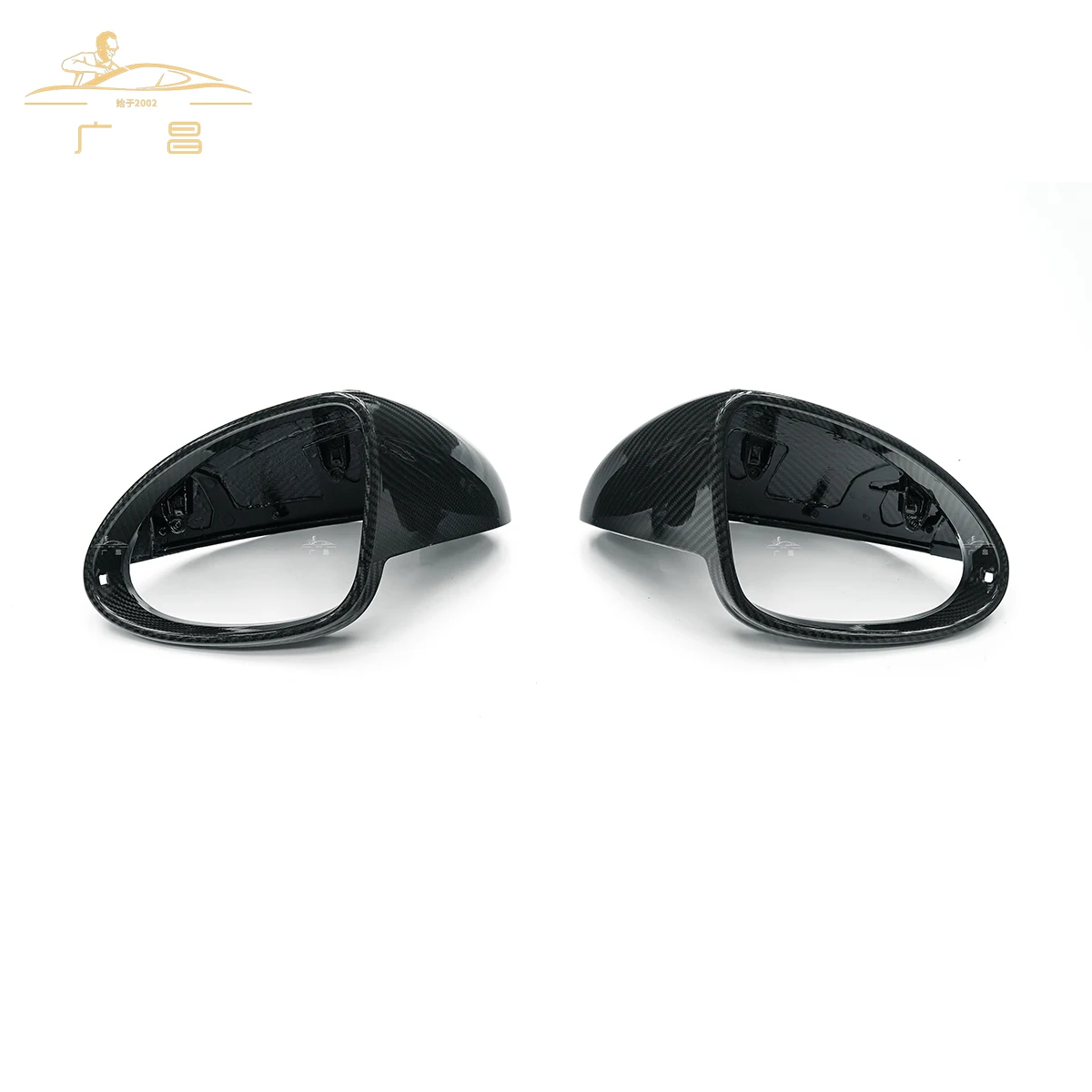 

2024+ Dry Carbon Fiber Left Side Mirror Housing for 9YA Cayenne New Carbon Fiber Mirrorcap Cayenne Rearview Mirror Black