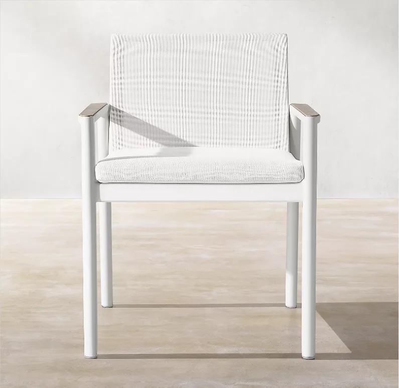 # Green Luxury Perfectly Outdoor Garden Furniture Patio Metal Aluminum Arm Chair