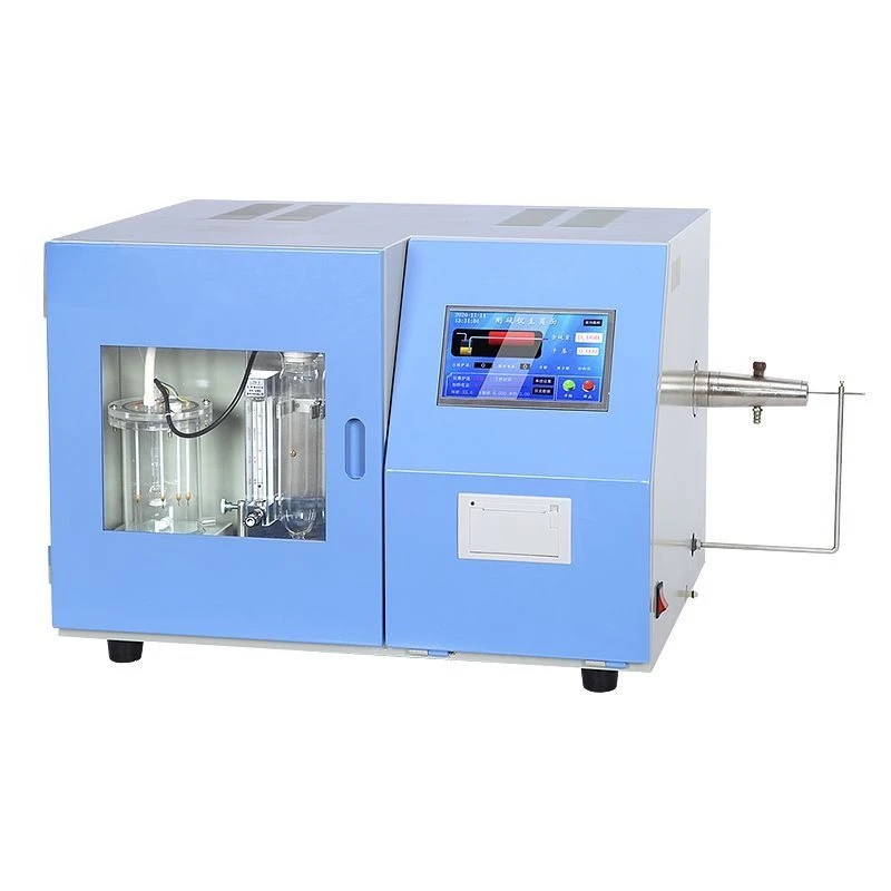 

Automatic sulfur meter Coulomb sulfur meter Rapid detection of coal sulfur content Environmental protection adsorption box