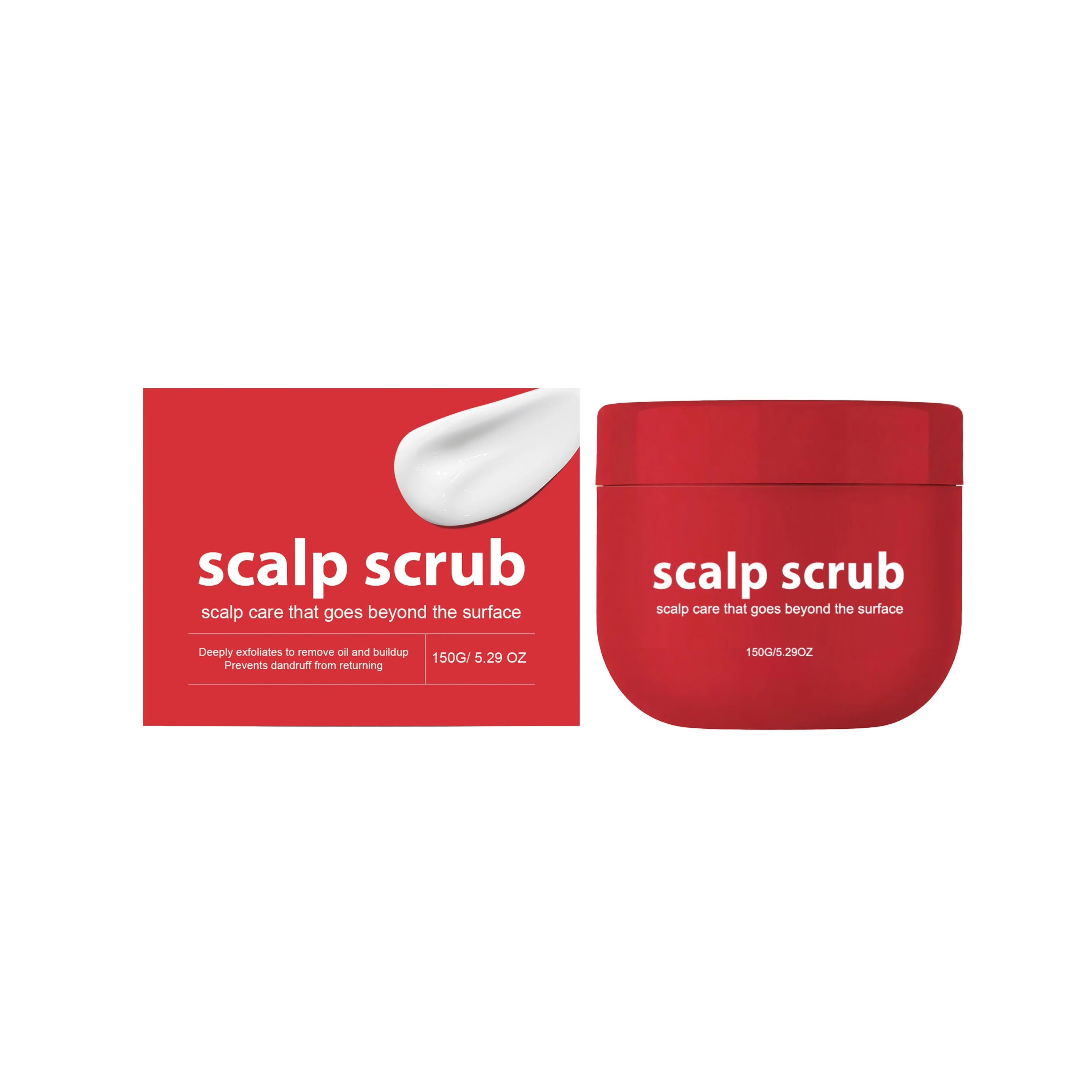 Scalp Scrub Oil Control Remove Dryness Refreshing Scalp Deep Nourishing Softening Anti Dandruff Relieve Itching Smooth Hair Care