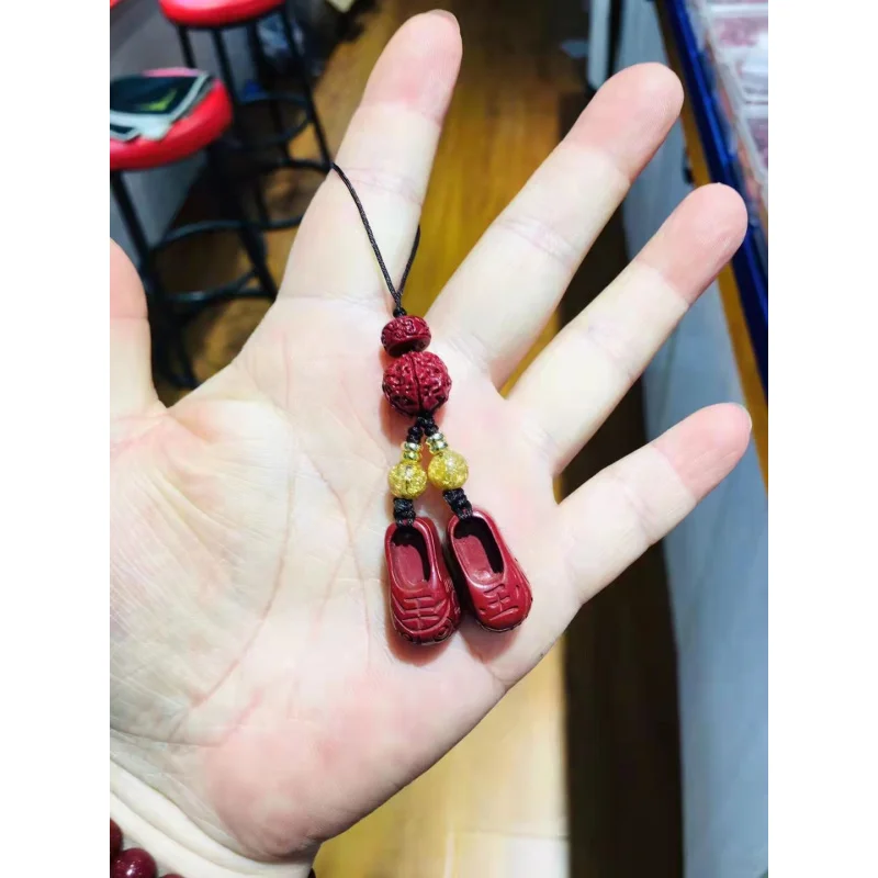 keychain purple gold sand pendant for men and women phone accessory pendants