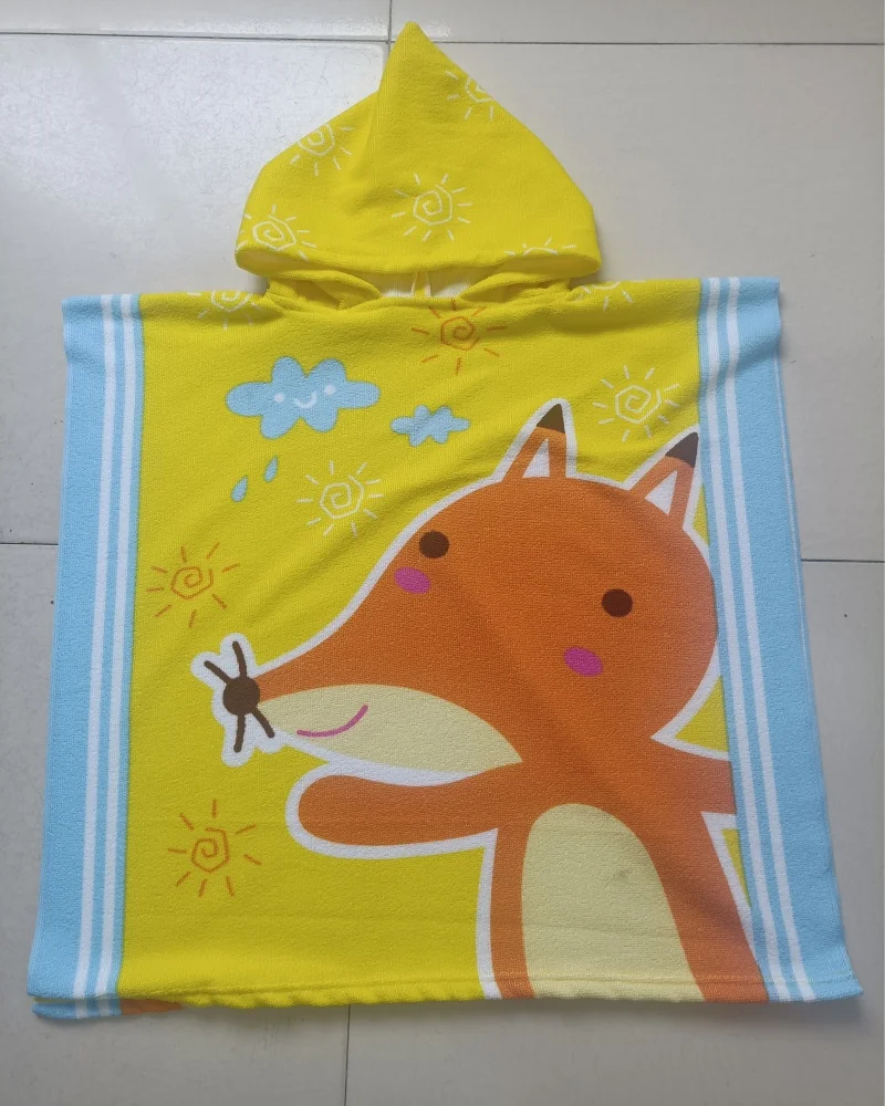 girl  Bathrobe Newborn Towel for Kids  Dress Up Kids Poncho Cape Kids  Beach Towel Poncho Hooded Baby