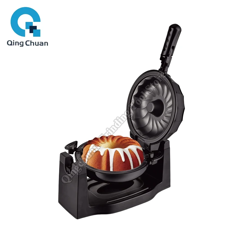 

Bread Maker Donut Maker Flip Cake Maker Home Breakfast Toaster Rotary Sandwich Light Food Maker Breakfast Machine