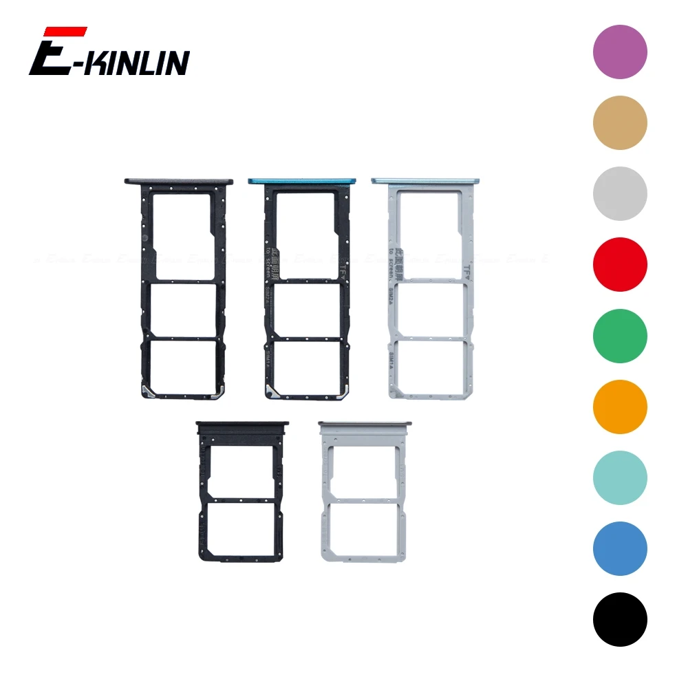 

Sim Micro SD Card Socket Adapter Container Connector Holder Slot Tray Reader For HuaWei P40 Lite E 5G