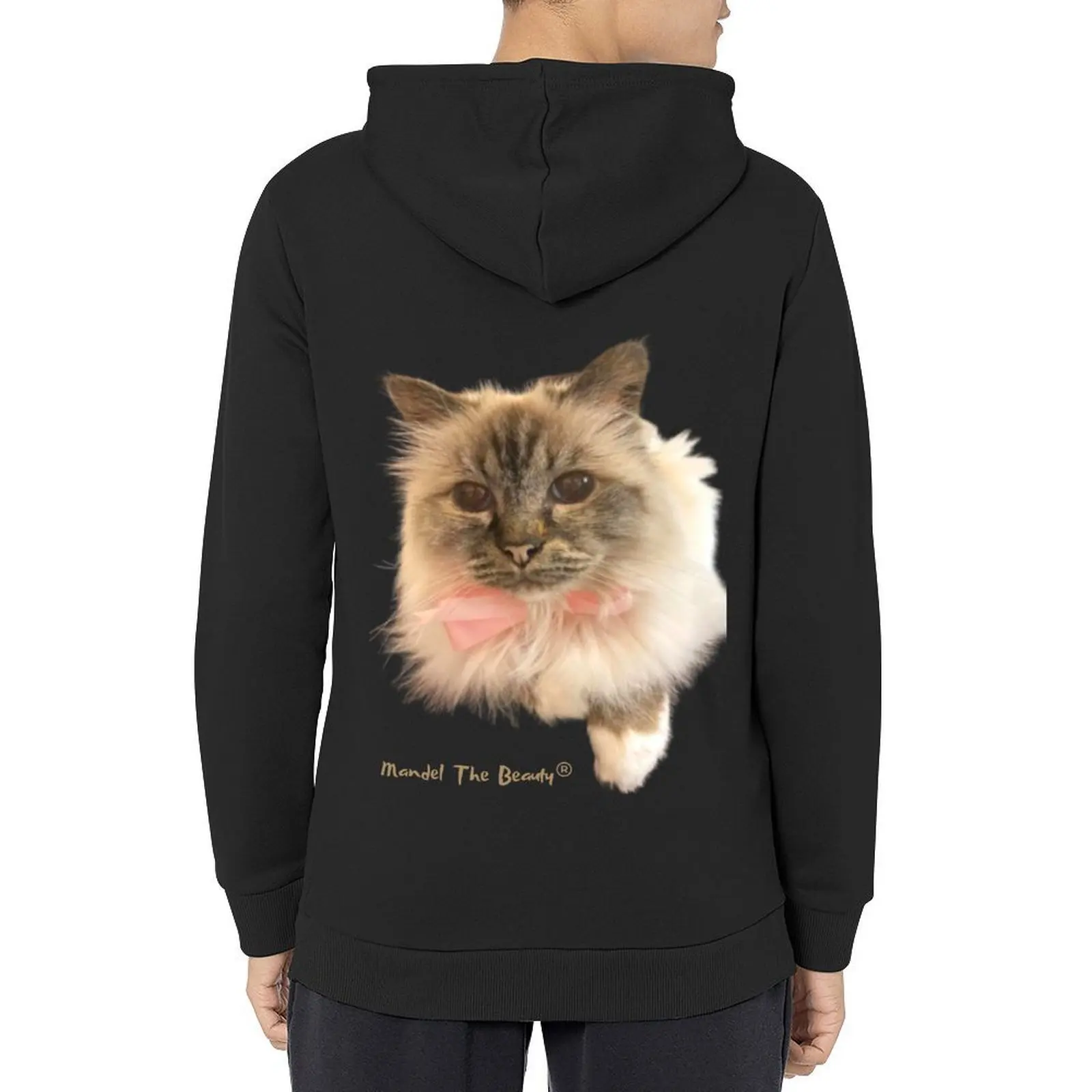 بيرمان كات MandelTheBeauty هوديي الملابس الجمالية الرجال قميص العرق الملابس الكورية الرجال هوديس