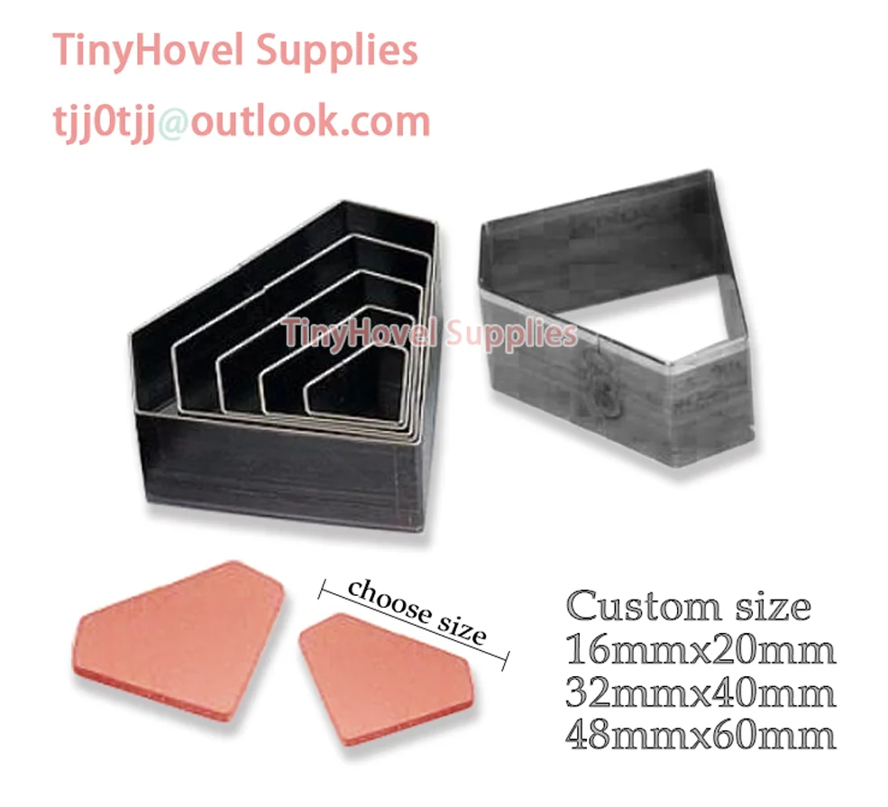Diamond Steel Rule Die Cut, Steel Cutting Mold, Steel Punch -Cutter for Leather Crafts, 20mm-100mm (NB044)