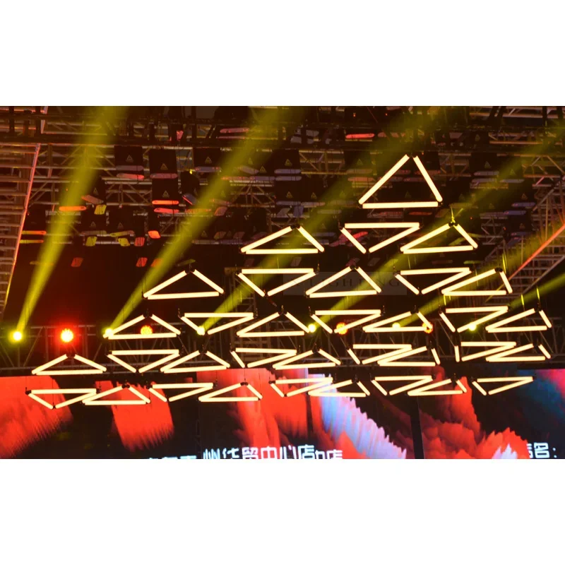 Disco led lights dj stand kinetic wall