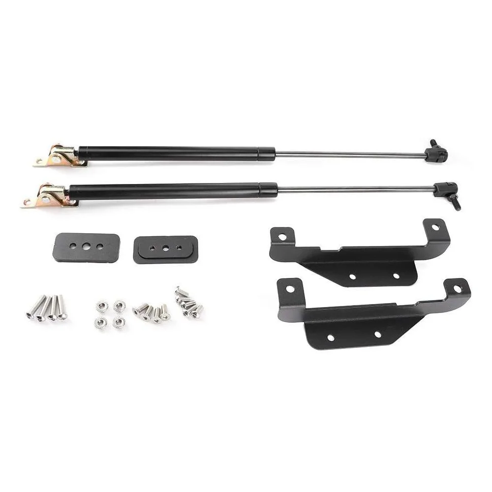 Front Hood Lift Strut Suspension Support Kit Compatible For  Jeep Wrangler JL 18-24 & Gladiator JT 20-24