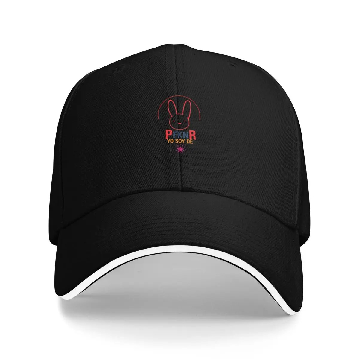 

YO SOY DE P FKN R Baseball Cap Anime Icon Women's Hats 2025 Men's