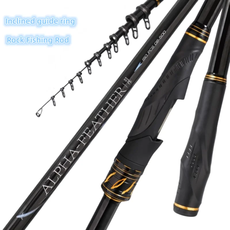 WLGZ High Carbon Ultralight Telescopic Rock Fishing Rods 5m Large Object  Fishing Rod for Saltwater Freshwater Rod Reel Combo - AliExpress 18
