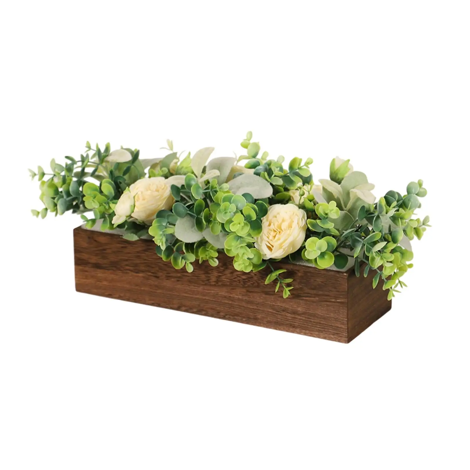 

Faux Potted Plant Floral Arrangement Table Decoration for Bedroom Office Kitchen Shelf Ornament