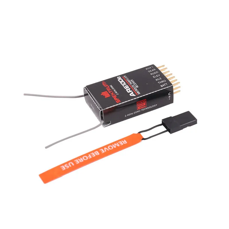 Ar6100e Rc Drone Receiver 2.4ghz Dsm2 6 Channel Enhanced 400m For Rc Fixed Wing Aircraft Multicopter Helicopter view 2