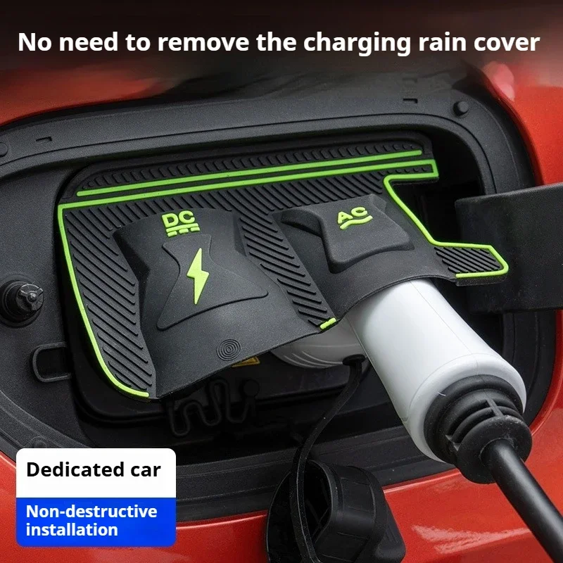 

for BYD Formula Equation Leopard 5 Titanium 3 Charging Gun Rain Cover New Energy Car Charging Port Waterproof Protector Cover