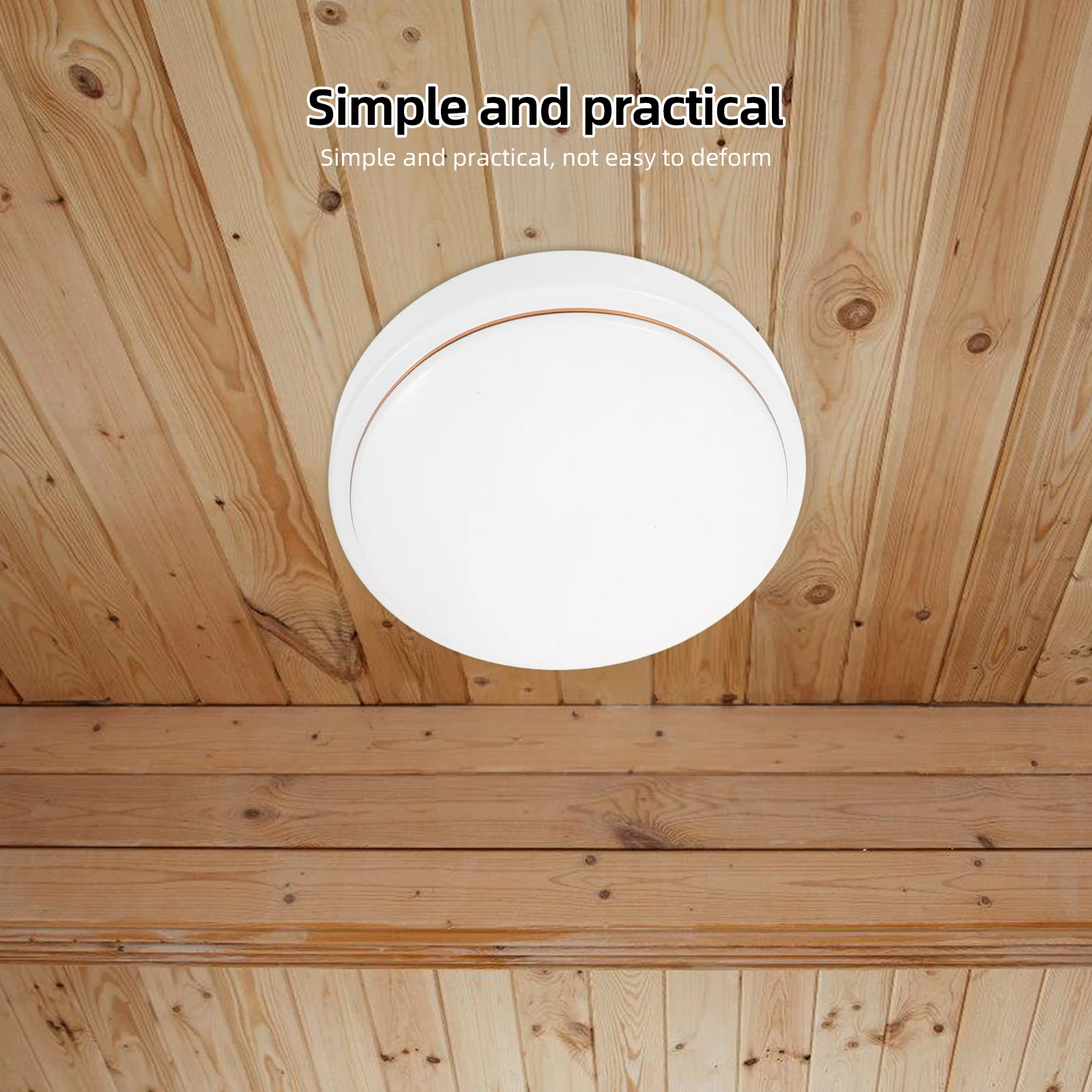 

PVC Ceiling Light Shade Replacement Dome Cover for LED Flush Mount Fixtures Easy Install Modern Lamp Diffuser Covers Globes