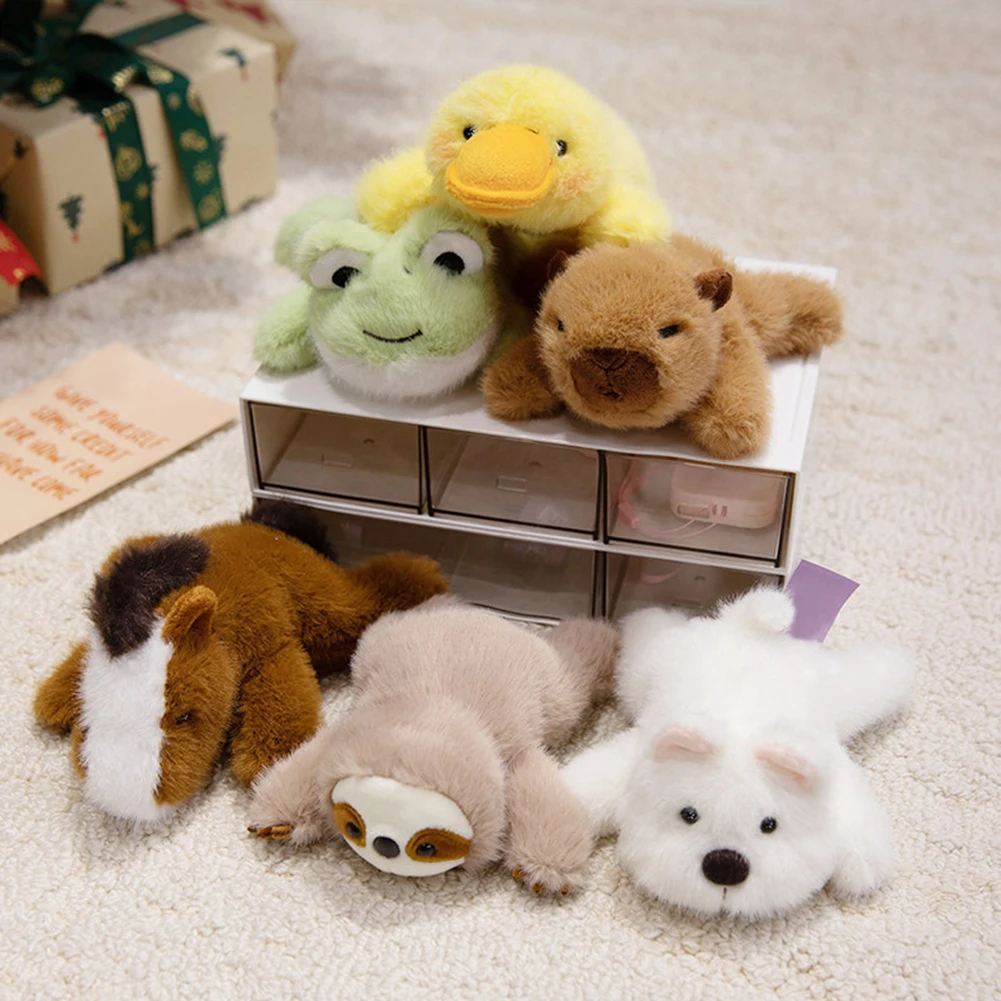 Cute Plush Animal Fridge Magnets Funny Magnetic Plush Toy for Gifts Soft Stuffed Animal Refrigerator Magnets Home Decor 14cm