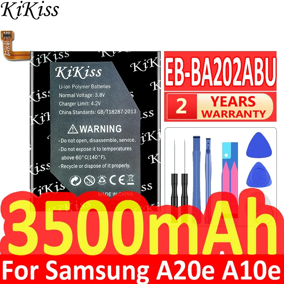 KiKiss Battery For Samsung Galaxy A71 A51 A41 A40 2019 A20e A10e A102W A102U A202F SM-A7160 SM-A515 SM-A515F/DSM A415F SM-A405FM