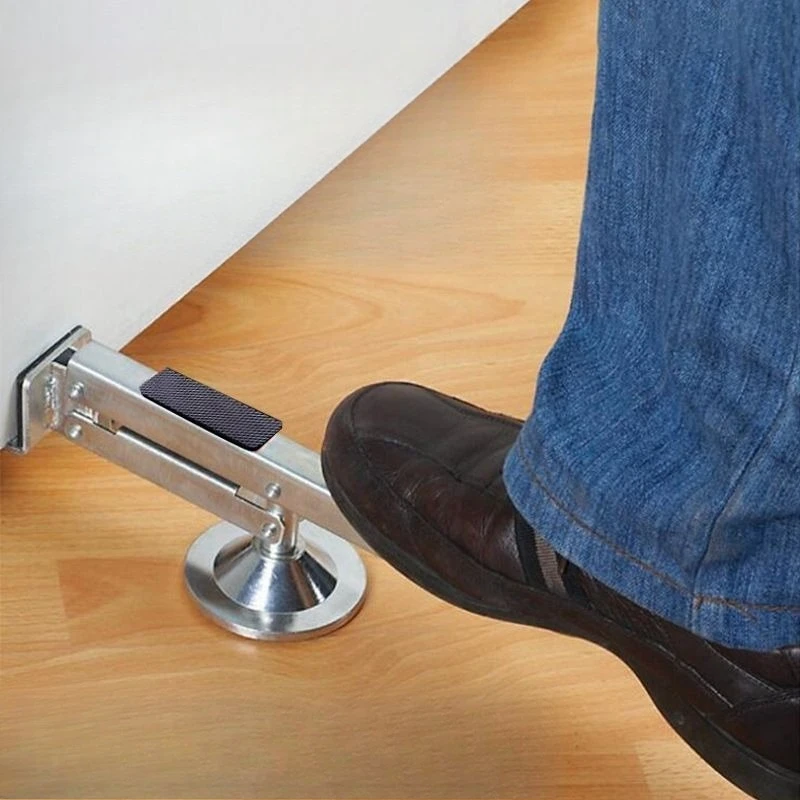 360° Rotating Door Installation Tool, Heavy-Duty Metal Door Lifter & Panel Lifting Aid for Construction Work