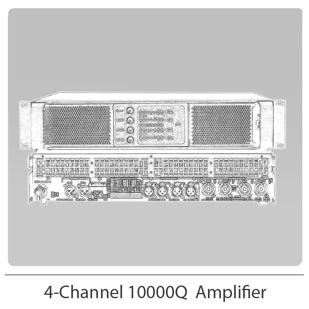 

Professional FP10000q 4 Channel Digital Power Amplifier 4 Channel Stage Disco Dj Audio Speaker AMP Amplifier for karaoke
