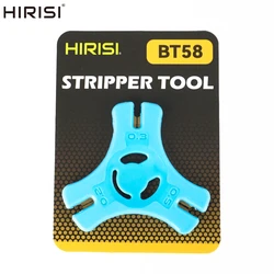 Hirisi 1pcs Line Pull Stripper Tool Fishing Line Sub-Line Peel Pull Stripper Tool Coarse Fishing Tackle Fishing Accessories