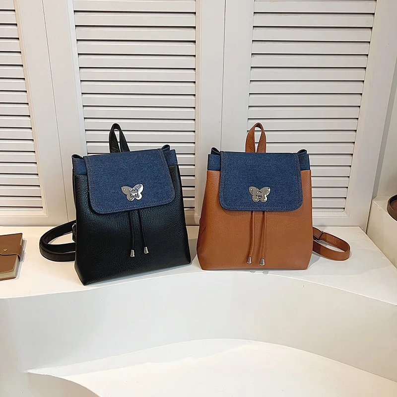 

2025 New High-end Retro Fashion Large-capacity Backpack Versatile Casual Retro Niche Backpack Women