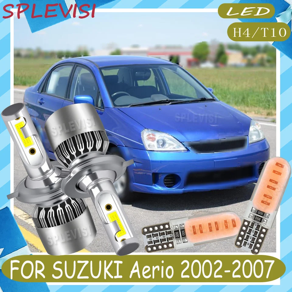 

Long Lifespan 60000 Hour Lifespan Plug-and-Play Reliable 9003 H4 LED headlight For SUZUKI Aerio 2002 2003 2004 2005 2006 2007