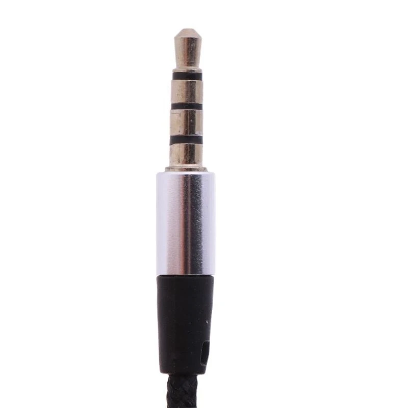 Przedłużacz słuchawkowy 120cm/300cm/500cm, kabel 3.5mm męski na żeński, kabel AUX audio stereo, przedłużacz do słuchawek i głośników — zdjęcie produktu 3