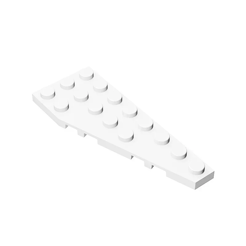 MOC 10PCS Part 50304 8x3 Bricks Wedge Plate Building Blocks Set Right Board House Particle Educational DIY Toy Birthday Kid Gift