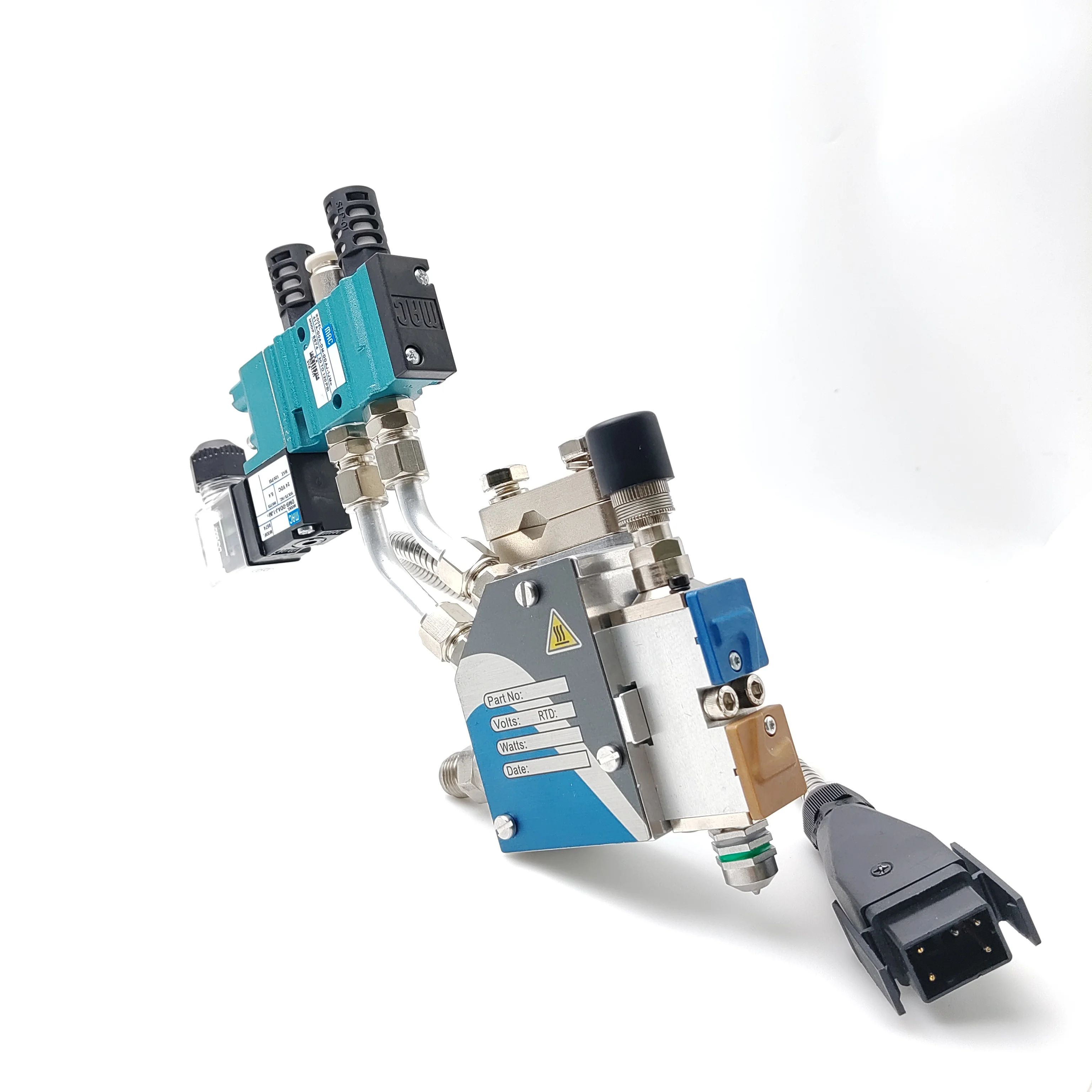 Keqirui 1082845 Industrial Pneumatic Hot Melt Glue Gun Packaging Micro-Adjustment Module Manufacturer Direct Sales Precise Glue