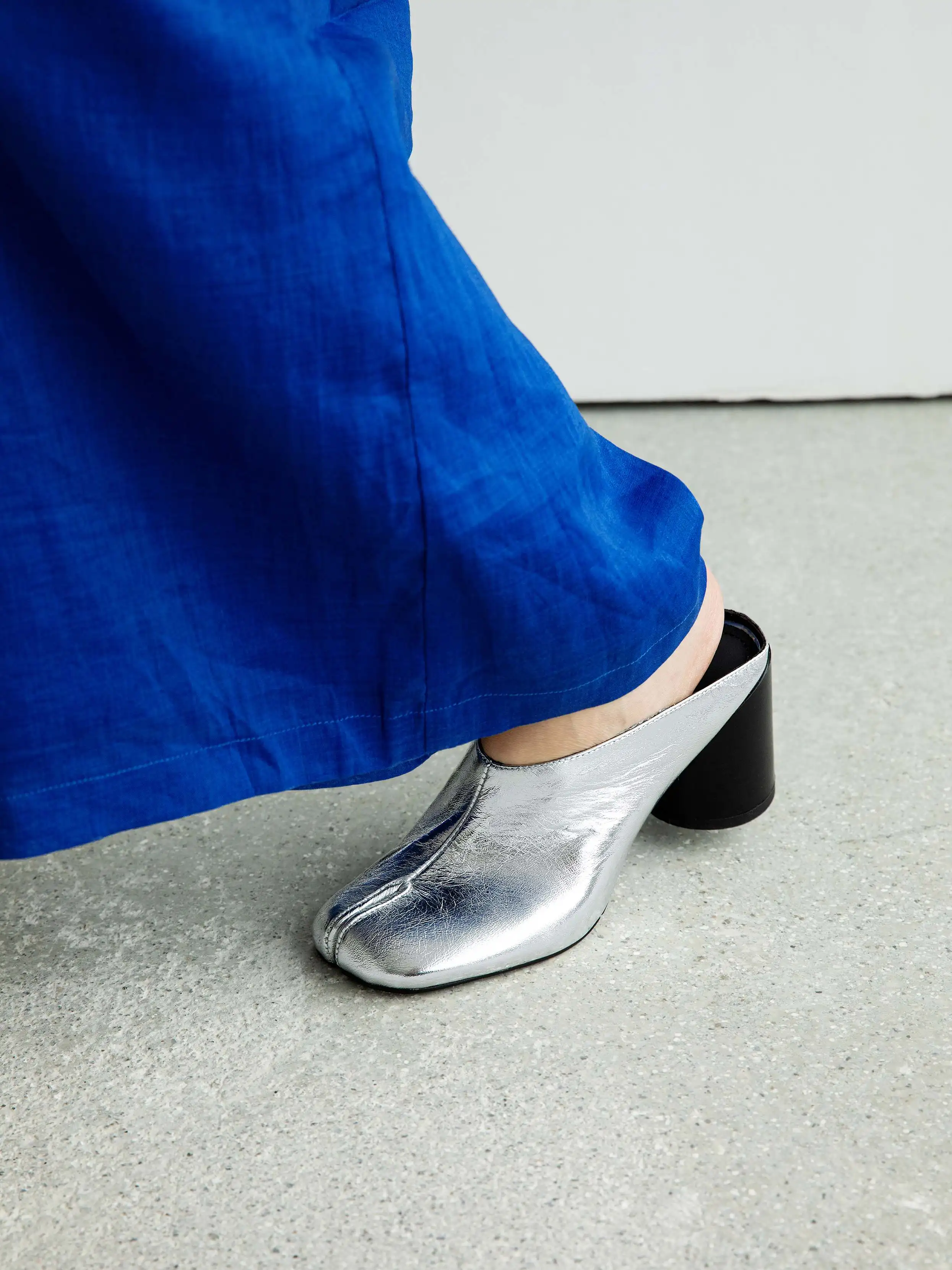 Soft Cow Leather Chic Mules High Heels Slingback Summer Shoes Dating Wedding Dance Party Office Lady Casual Brand Women Pumps view 6