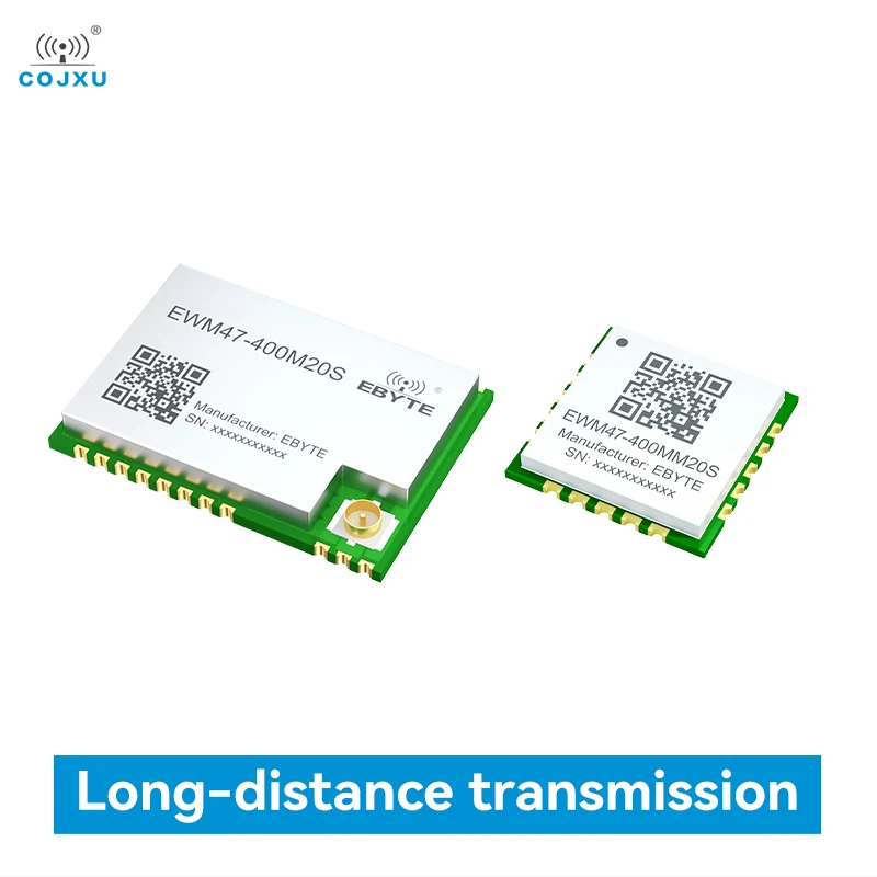 BC3603 433/470MHz SPI Wireless Module COJXU EWM47-400MM20S EWM47-400M20S Test Board SMD 20dBm 3KM Low Power Stamp Hole