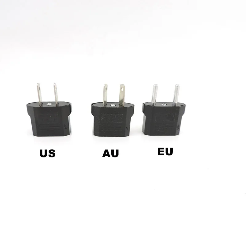2PCS European US AU EU Plug Converter Power Socket Adapter American Japan US To EU Euro Travel Adapter Outlet connector R23
