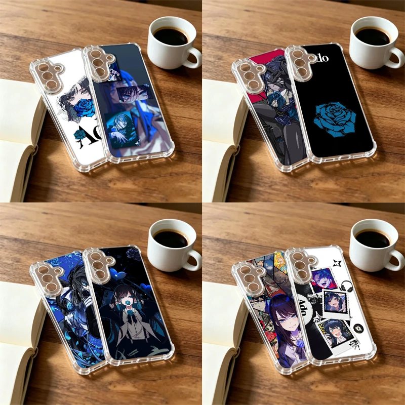 A-Ado Kyogen X Uta Phone Case For Samsung A57 A37 A27 A17 A16 A26 A36 A56 A55 A35 A25 A15 Galaxy A05S A06 A07 A50 A51 A30 A31 A2