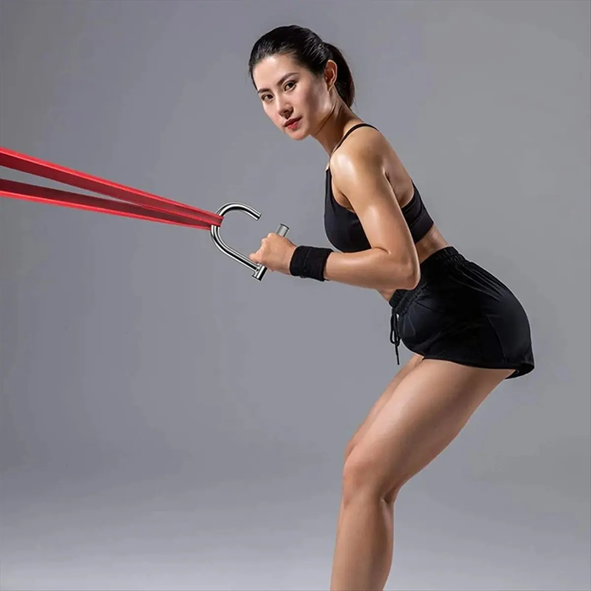【hot-a60i】-poignees-metalliques-pour-bandes-de-resistance-poignees-moletees-pour-tractions-poignees-professionnelles-pour-bandes-d'entrainement-poignees-de-musculation-pour-tractions