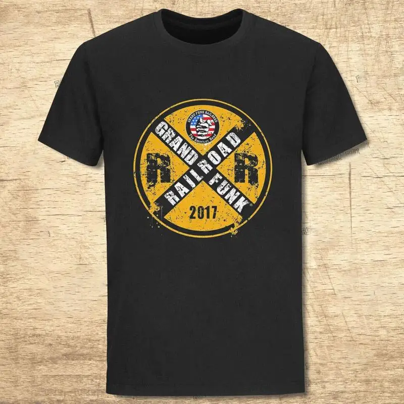 Grand Funk Railroad Diagonal Stripe T-Shirt