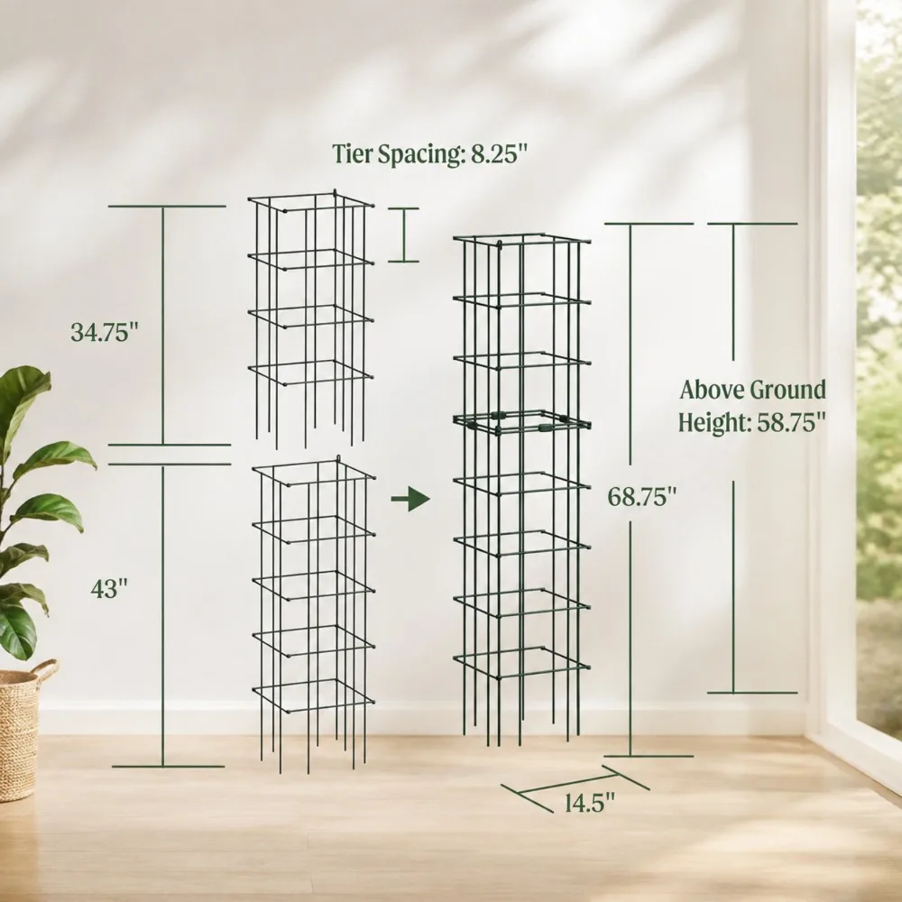 3 Pack Tomato Cage 14.5