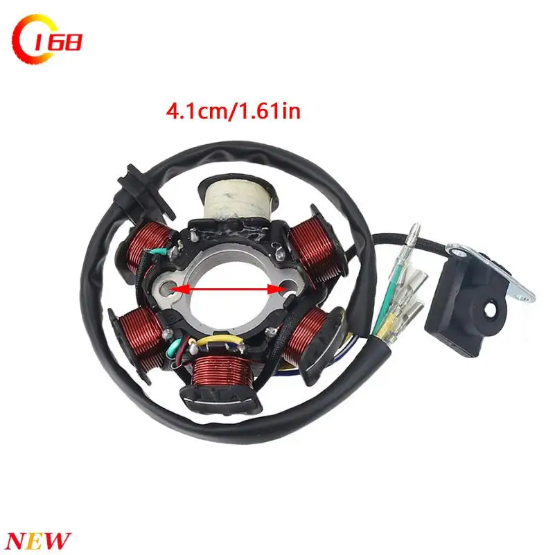 C110-6 Ignition Coil High Performance Replacement for motorcycle Engines, Reliable Ignition System Parts