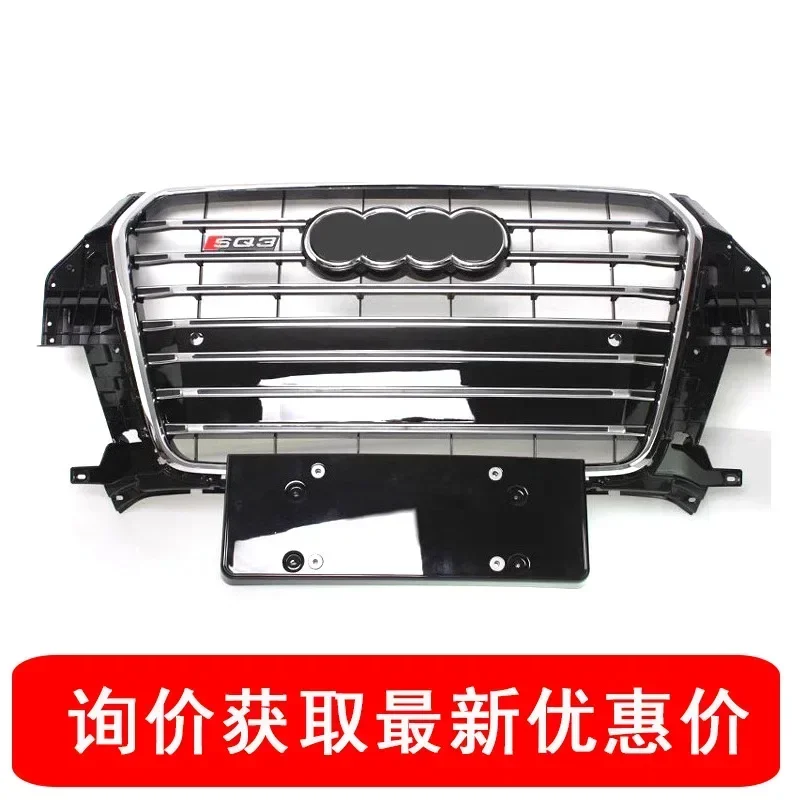 Car Front Bumper Grille Grill For 2013-2015 Audi Q3 Hot Rod Auto Salon upgrade SQ3 auto Racing grills