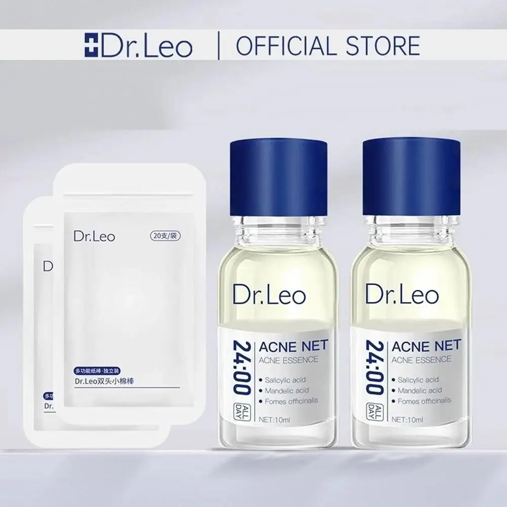 Salicylic Acid Blemish Serum with Mandelic Acid Pore Refining Oil Control Hydrating Spot Care for Uneven Skin Texture