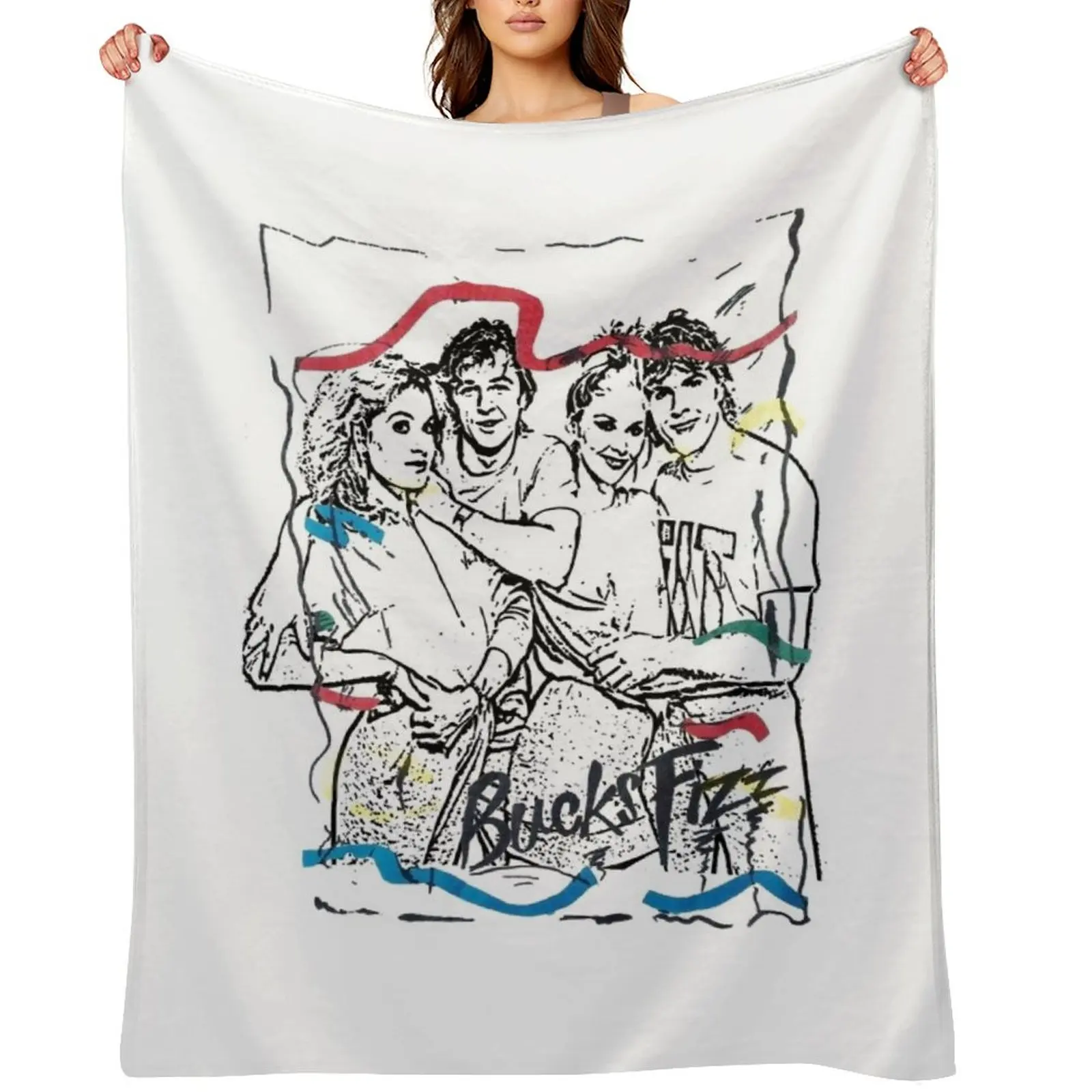 

Bucks Fizz 1982 Throw Blanket Blankets Sofas Of Decoration Summer Beddings Cute Soft Plush Plaid Blankets