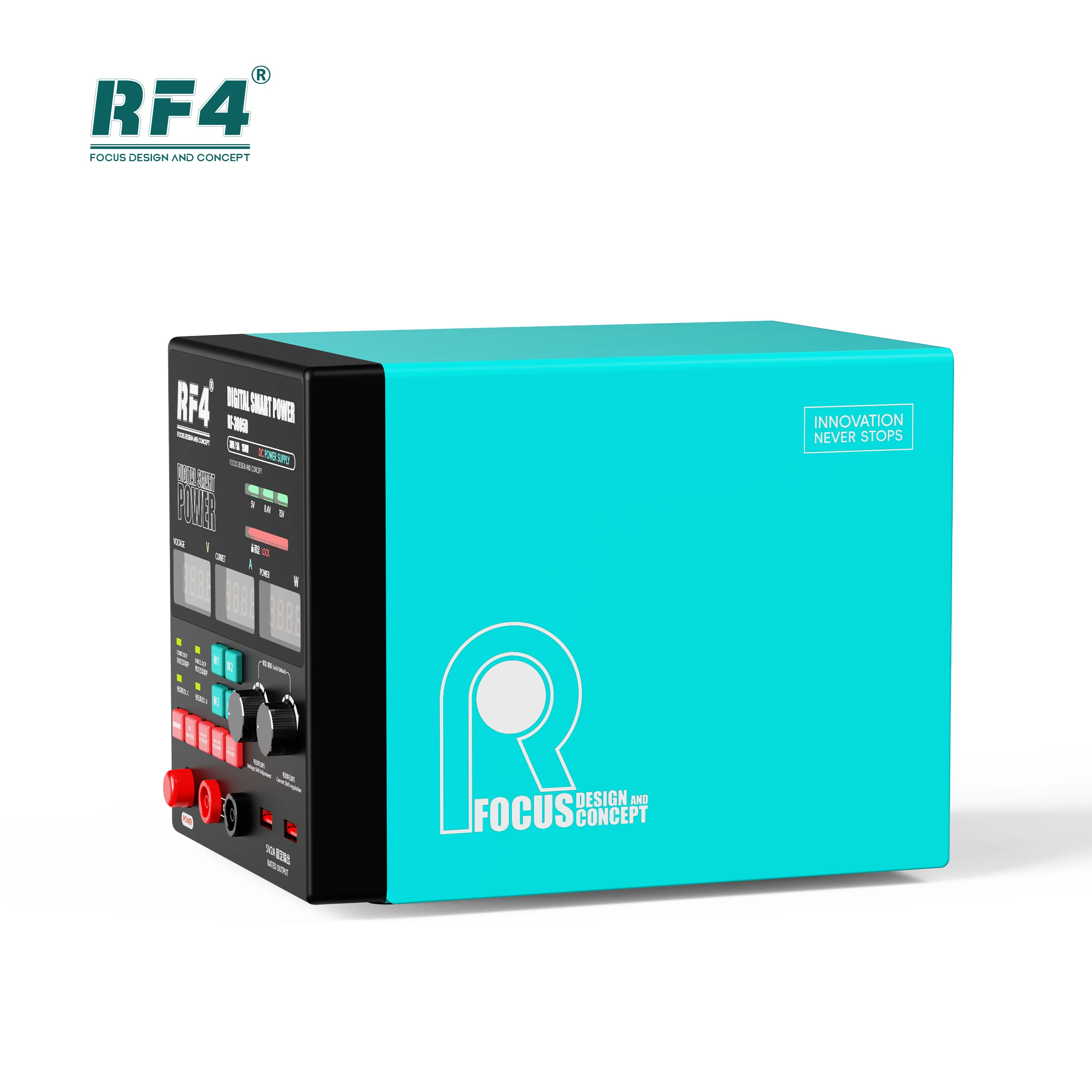 RF-3005PRO Our Model Is A 30V5A Mechanical Instrument With A /MA Automatic Range Switching Function.