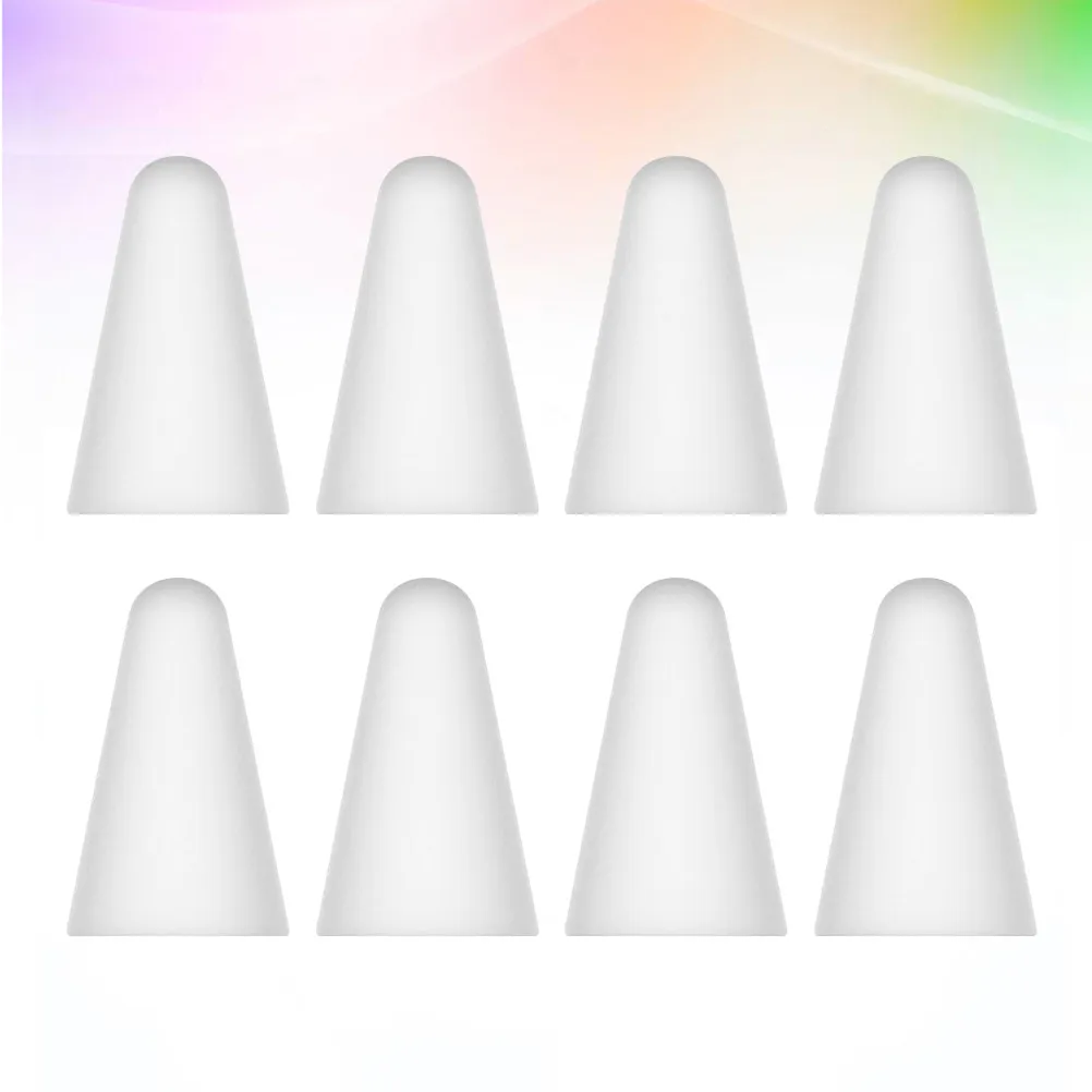 8Pcs Silicone Sleeve for Stylus Pen Nib Tip Cap Professional Protective Cover Pencil 1 2 Slip Resistant Quiet Drawing Tool