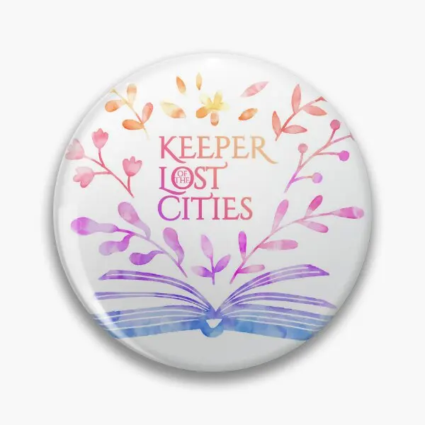 Keeper Of The Lost Cities Watercolor Boo  Soft Button Pin Metal Creative Women Lapel Pin Badge Lover Hat Cute Clothes Jewelry