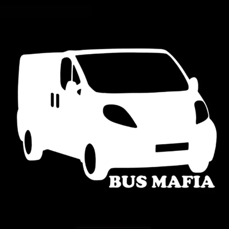 Creative Vinyl Car Sticker Bus Mafia for Renault Trafic Auto Car Stickers,20cm*14cm