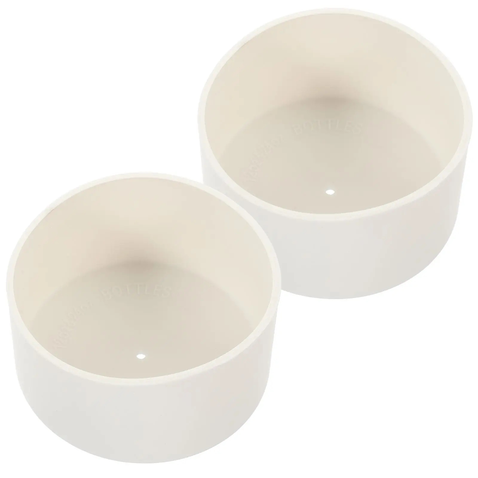 

2 Pcs Glass Cup Anti-slip Cover Bottom Water Bottle Boot Tumblers Insulation Reusable Non-skid Silicone Protector for