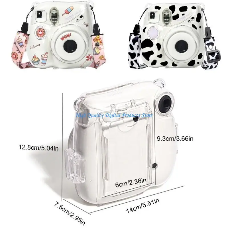 U2JE 7 카메라를위한 편리한 선명한 카메라 가방 사용자 친화적 인 카메라 가방