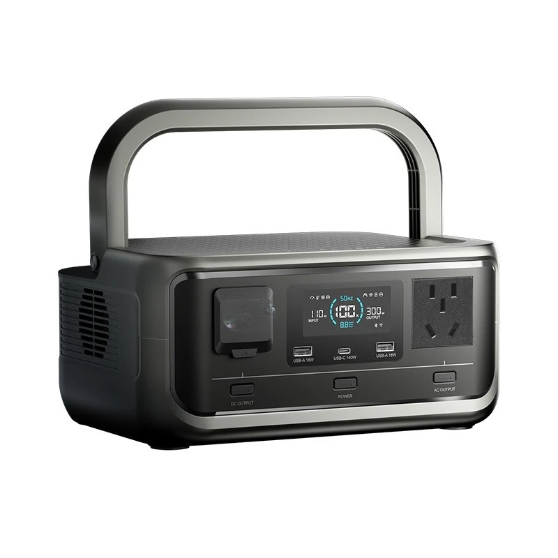 Outdoor power supply 300W lithium iron phosphate energy storage power supply, mobile power bank