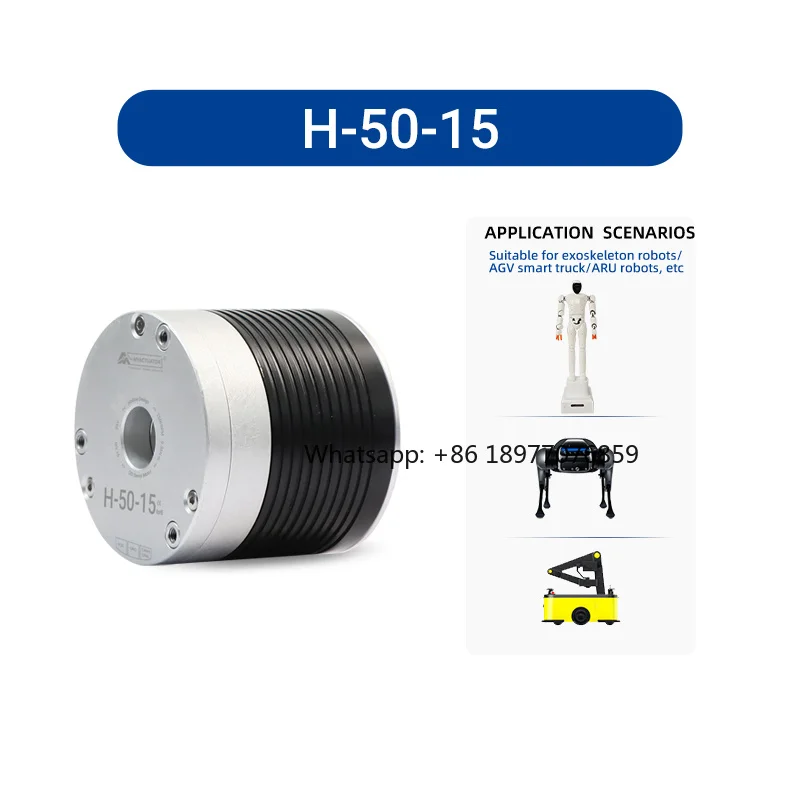 Myactuator New H-5015 Brushless DC Servo Motor 2500RPM Large Hollow Motor Handheld PTZ Inspection AGV Collaborative Robot Arm