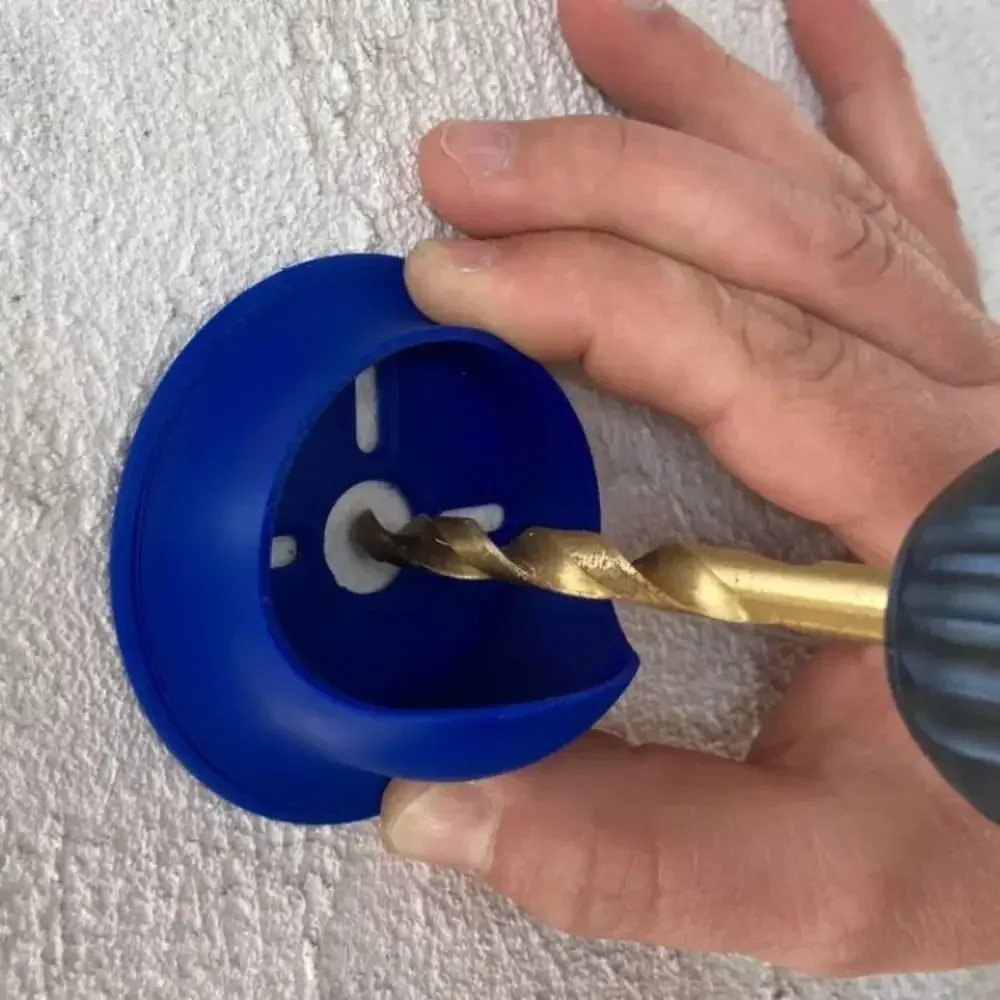 

High Efficiency Wall Drilling Dust Collector Box Non-Slip Large Capacity Electric Drill Dust Collection Box Universal