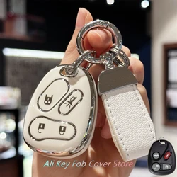 Key Fob Cover for Chevy Astro, Blazer and GMC Jimmy, Safari 2001 2002 2003 2004 2005 Keyring Car Keychain