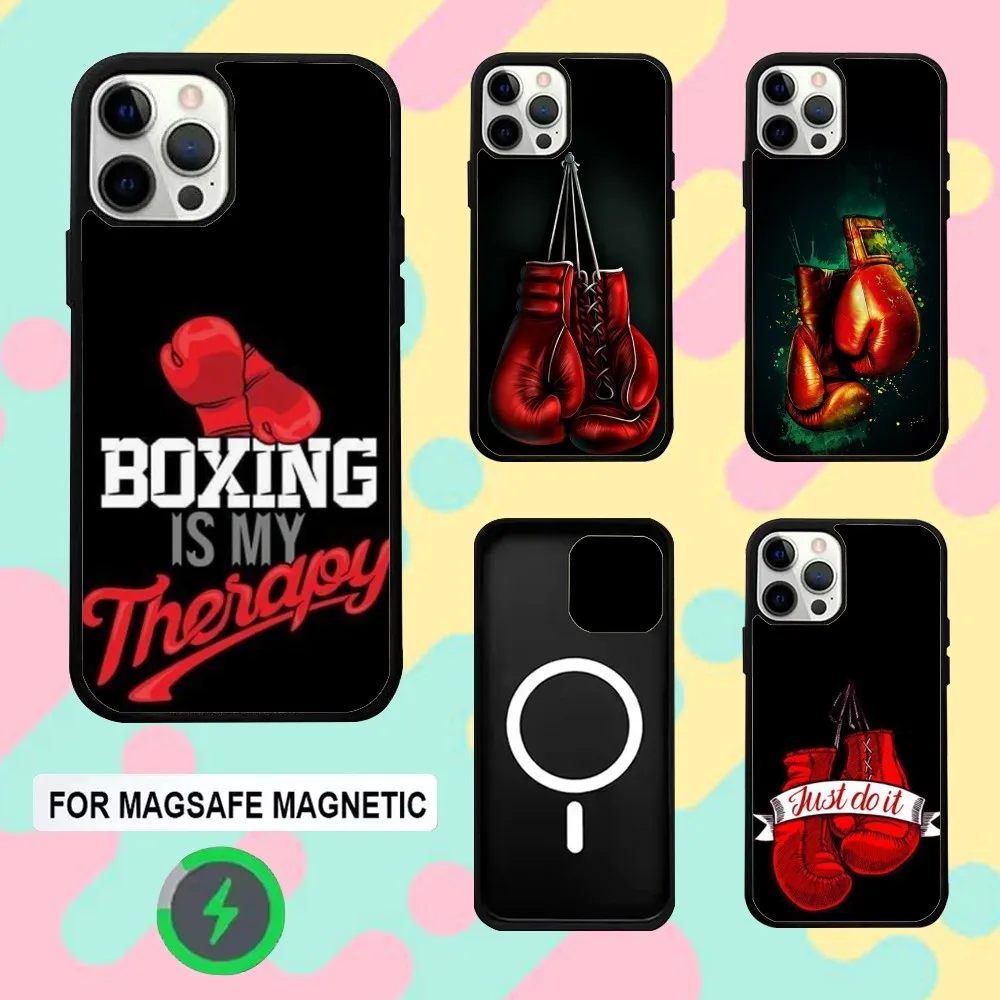 

Boxing Gloves Sport Phone Case For iPhone 16e,16,15,14,13,12,11,Plus,Pro,Max,Mini Magsafe Magnetic Wireless Charging